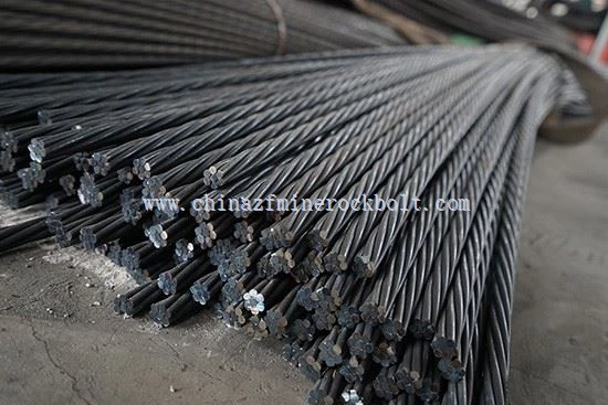 1*7 Steel Strand Cable Bolt PC Strand For Mine Support